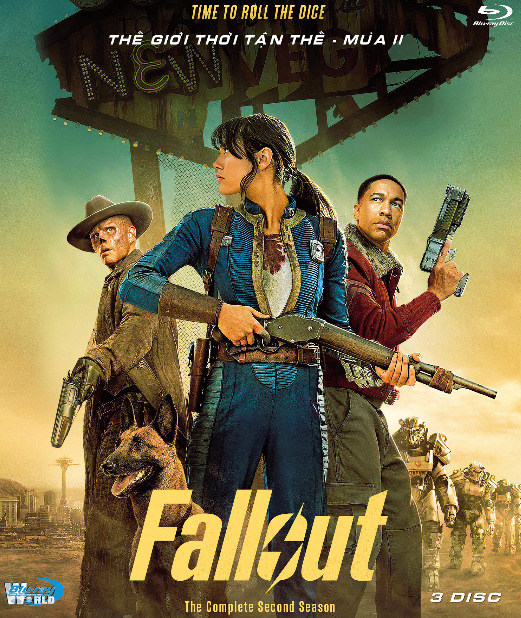 B6748.Fallout  (2026) Season 02  THẾ GIỚI THỜI TẬN THẾ - MÙA 2  (ATMOS 5.1 - DOLBY AC3 640) 3 DISC